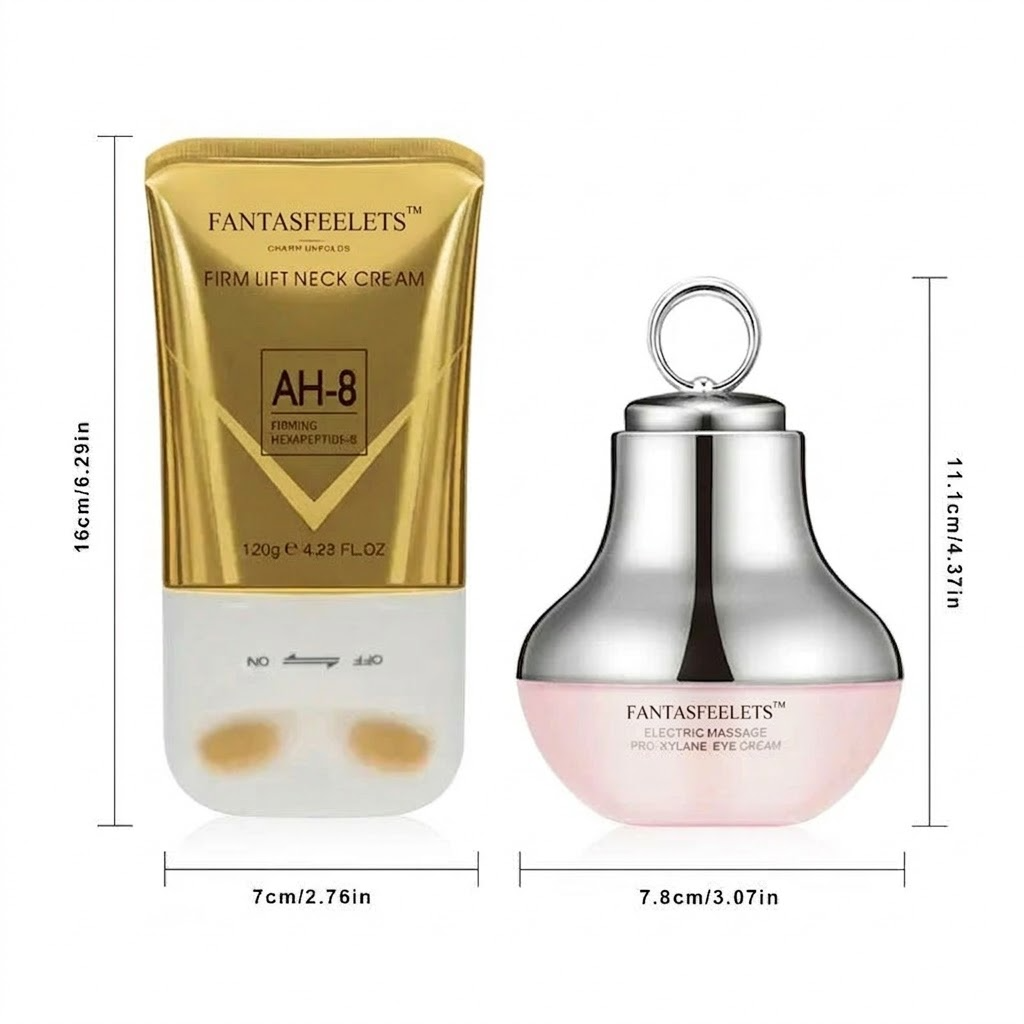 (✨✨LAST DAY 60 % OFF)ANTI-WRINKLE SKINCARE SET Eye Cream + Neck Cream-Perfect Duo