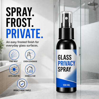 50% OFF Reflective Window Spray | One-Way Mirror Privacy Shield for Home & Car