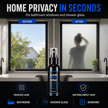 50% OFF Reflective Window Spray | One-Way Mirror Privacy Shield for Home & Car