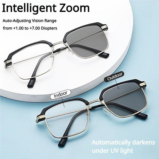 Smart Zoom Reading Glasses