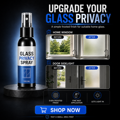 50% OFF Reflective Window Spray | One-Way Mirror Privacy Shield for Home & Car
