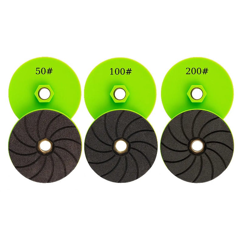 3-Pack (Mixed Grits: 50#, 100#, 200#)