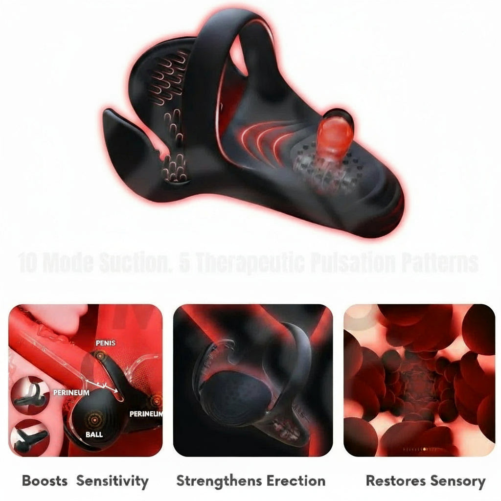 🚀2026's Most Compelling Upgrade! Fantasfeelets™ The #1 5-in-1 at-home trainer that reverses ED-Daily Rehabilitation Device for Men Physical Vitality