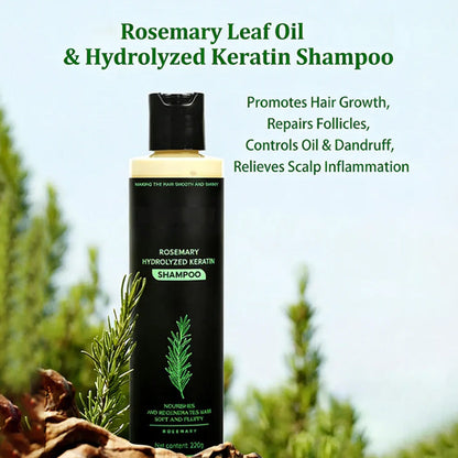 🔥Final 3 Hours: 70%OFF🔥FantasFeelets® Rosemary Hydrolyzed Keratin Shampoo