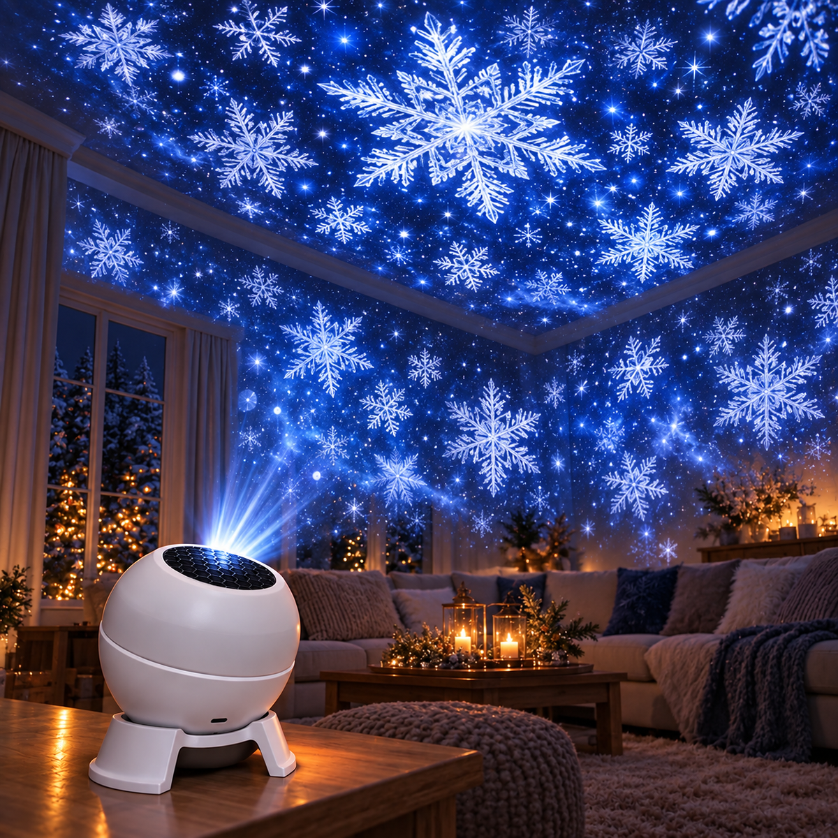 Christmas Indoor Ambience Projector Lamp
