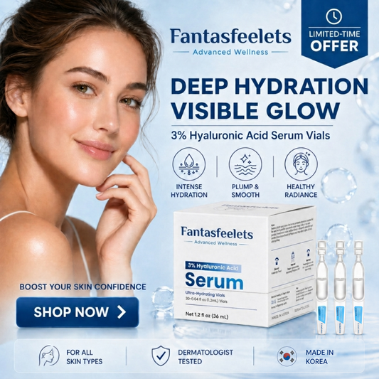 Fantasfeelets® 3% Hyaluronic Acid Ultra Hydrating Serum