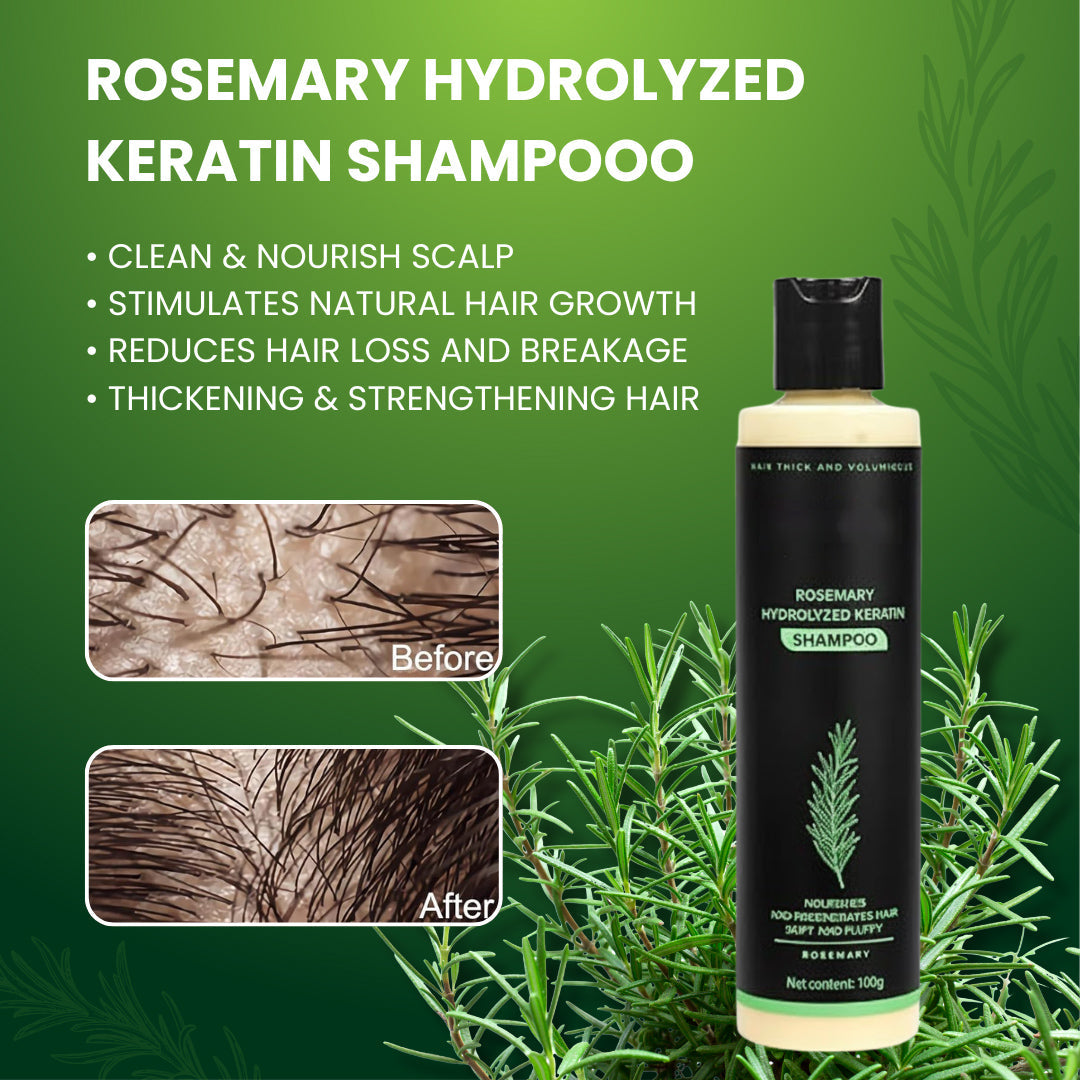 🔥Final 3 Hours: 70%OFF🔥FantasFeelets® Rosemary Hydrolyzed Keratin Shampoo