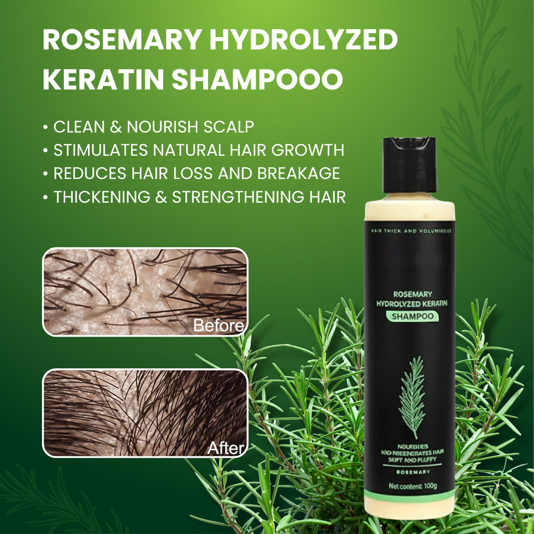 🔥Final 3 Hours: 70%OFF🔥FantasFeelets® Rosemary Hydrolyzed Keratin Shampoo