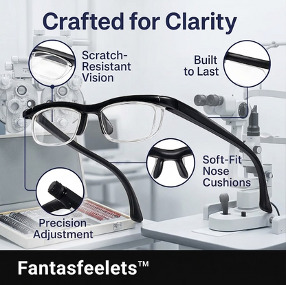 ✨✨BLACK FRIDAY 50% OFF✨:New upgrade 2.0：【ADJUSTABLE FOCUS GLASSES】See Every Moment Clearly!