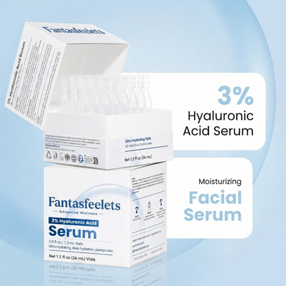Fantasfeelets® 3% Hyaluronic Acid Ultra Hydrating Serum