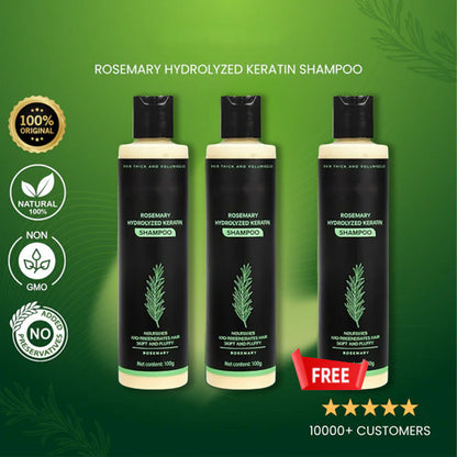 🔥Final 3 Hours: 70%OFF🔥FantasFeelets® Rosemary Hydrolyzed Keratin Shampoo