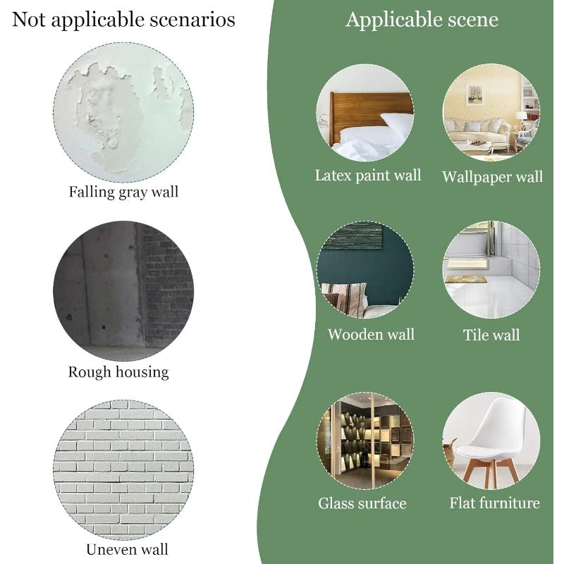 Cut To Size Adhesive Mirror