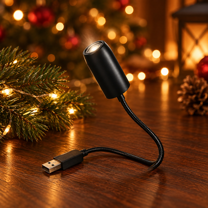 USB Christmas Projector Light — 6 or 10 Festive Scenes