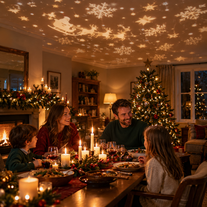 USB Christmas Projector Light — 6 or 10 Festive Scenes