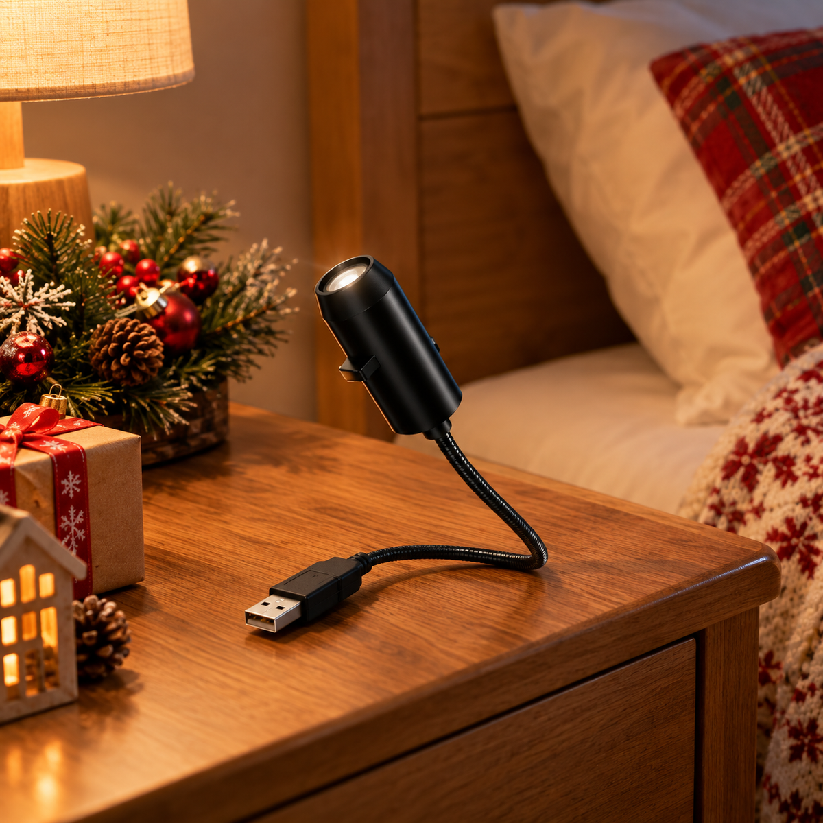 USB Christmas Projector Light — 6 or 10 Festive Scenes