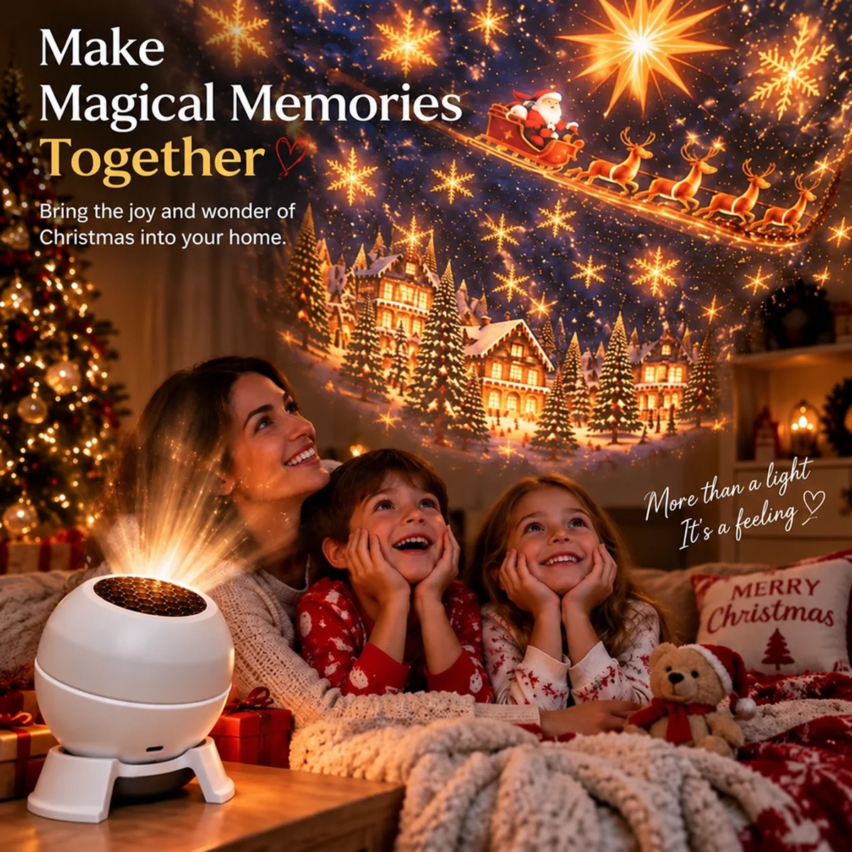 Christmas Indoor Ambience Projector Lamp