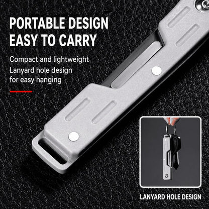 Compact Full Steel Folding Knife
