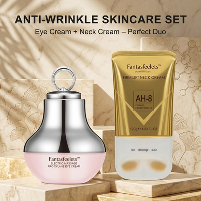 （✨✨LAST DAY 60 % OFF）ANTI-WRINKLE SKINCARE SET Eye Cream + Neck Cream-Perfect Duo
