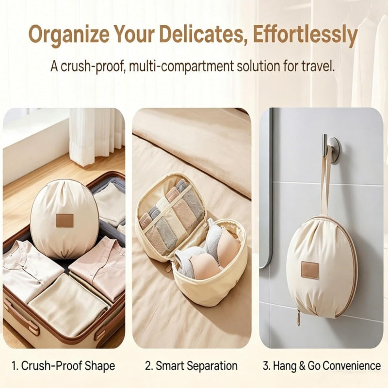 Multi-Compartment Lingerie Organizer
