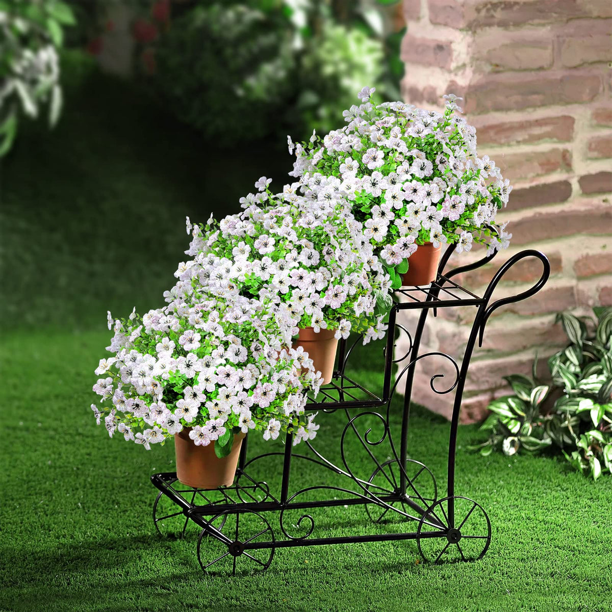 Upgraded High-grade  Material 🌱 Rainproof Lifelike Artificial Flowers With UV-Shield Coating