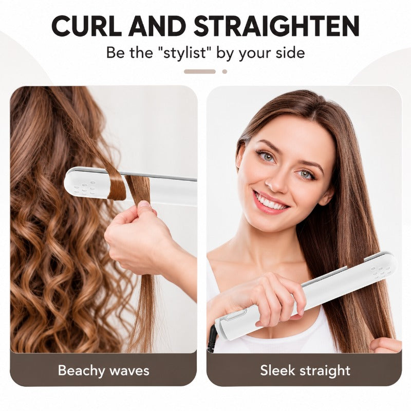 Woyuosn 2-in-1 Mini Curling Iron