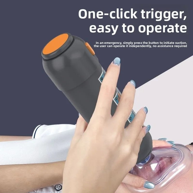 One-Button Anti-Choking Emergency Rescue Kit