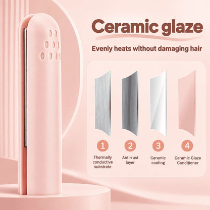 Woyuosn 2-in-1 Mini Curling Iron