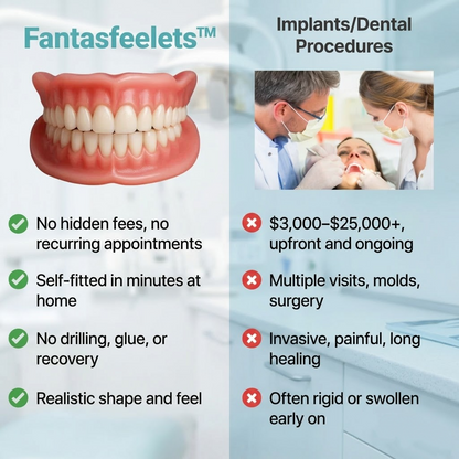 🌎Ends Today: 70% OFF! Medical Full Denture with Strong Suction