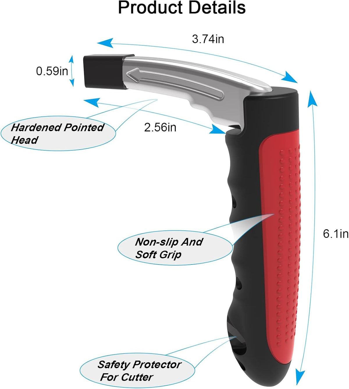 Auto Cane 3-in-1  Vehicle Support & Emergency Escape Tool