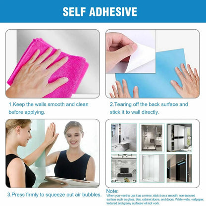 Cut To Size Adhesive Mirror