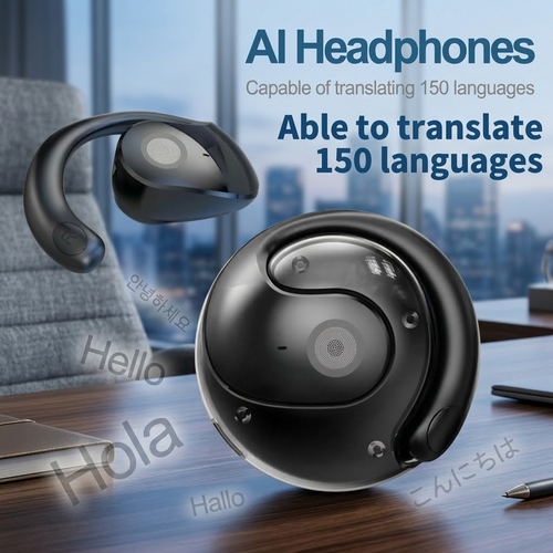 🏆LAST DAY SALE 60% OFF⏰AI Translation T26 Pro Wireless Bluetooth Translation Earbuds