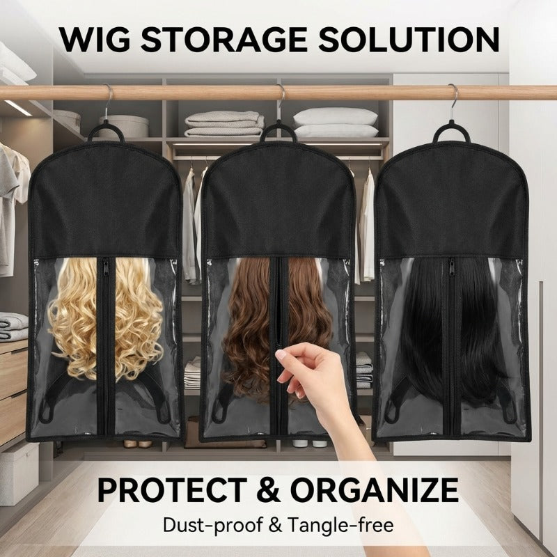 Hanging Wig Closet Organizer