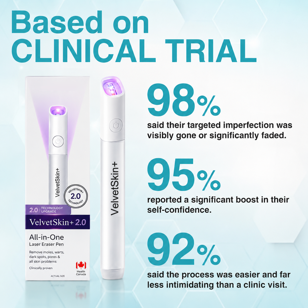 🔥 NEW 2026 GEN 2 Update☂FantasFeelets® VelvetSkin+ Photorejuvenation2.0 ⚔️All-in-One Laser Eraser Pen🖊️ (🔬Powered by Photorejuvenation – effectively removes moles, warts, skin tags, pigmentation spots, and other skin imperfections)