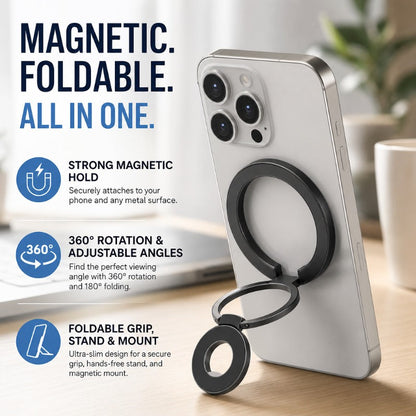 3-in-1 Magnetic Grip Stand
