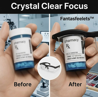 ✨✨BLACK FRIDAY 50% OFF✨:New upgrade 2.0：【ADJUSTABLE FOCUS GLASSES】See Every Moment Clearly!