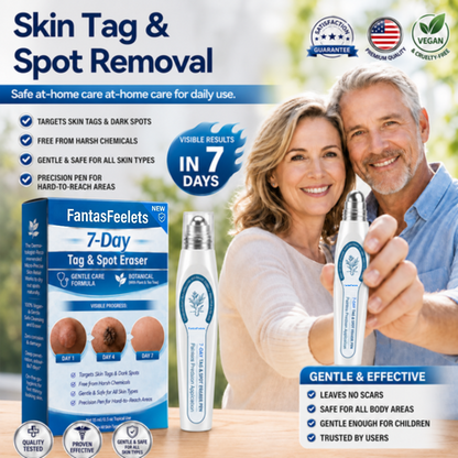 𝟕-𝐃𝒂𝘆 𝐒𝗸𝐢𝐧 𝐓𝒂𝗴 & 𝐒𝐩𝙤𝐭 𝐄𝐫𝒂𝐬𝙚𝐫 Painless & Scar-Free Advanced Imperfection Remova𝗜 Ro𝗜𝗜erba𝗜𝗜 Pen