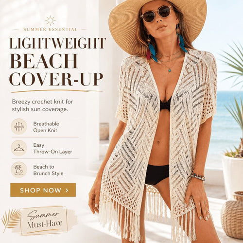 Hollow Out Tassel Knit Cardigan