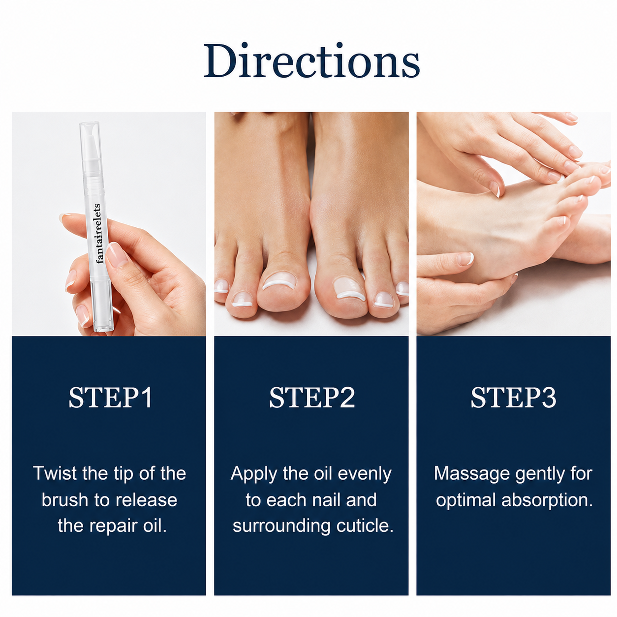 Toenail Fungus Treatment Pen for Damaged Nails