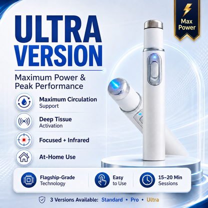 Advanced sonic shock therapy can restore the health of body tissues, enhance men's self-confidence, and relieve muscle pain, joint stiffness, and tendon discomfort.