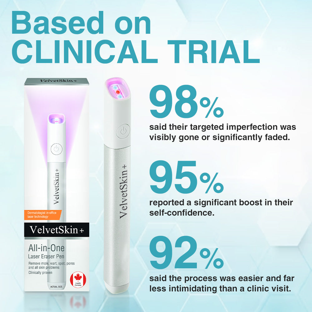🔥 NEW 2026 GEN 2 Update☂Fantasfeelets® VelvetSkin+Series ⚔️All-in-One Laser Eraser Pen🖊️ (🔬Powered by CO₂ laser technology – effectively removes moles, warts, skin tags, pigmentation spots, and other skin imperfections)