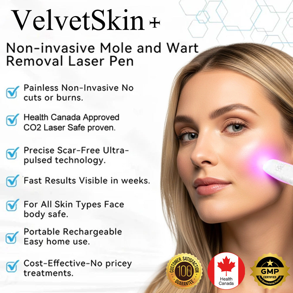 🔥 NEW 2026 GEN 2 Update☂Fantasfeelets® VelvetSkin+Series ⚔️All-in-One Laser Eraser Pen🖊️ (🔬Powered by CO₂ laser technology – effectively removes moles, warts, skin tags, pigmentation spots, and other skin imperfections)