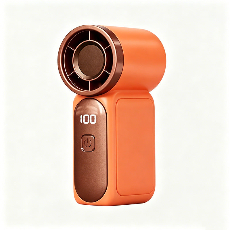 ❄️ Turbo Handheld Fan – 16900 RPM, 6 speeds, LED display