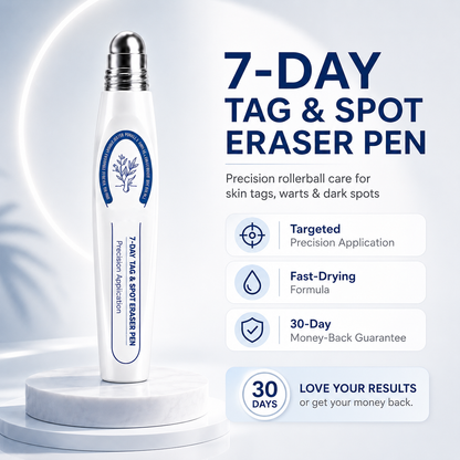𝟕-𝐃𝒂𝘆 𝐒𝗸𝐢𝐧 𝐓𝒂𝗴 & 𝐒𝐩𝙤𝐭 𝐄𝐫𝒂𝐬𝙚𝐫 Painless & Scar-Free Advanced Imperfection Remova𝗜 Ro𝗜𝗜erba𝗜𝗜 Pen