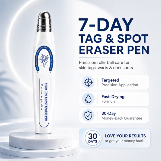 𝟕-𝐃𝒂𝘆 𝐒𝗸𝐢𝐧 𝐓𝒂𝗴 & 𝐒𝐩𝙤𝐭 𝐄𝐫𝒂𝐬𝙚𝐫 Painless & Scar-Free Advanced Imperfection Remova𝗜 Ro𝗜𝗜erba𝗜𝗜 Pen