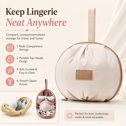 Multi-Compartment Lingerie Organizer