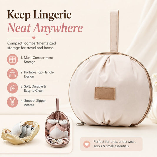 Multi-Compartment Lingerie Organizer