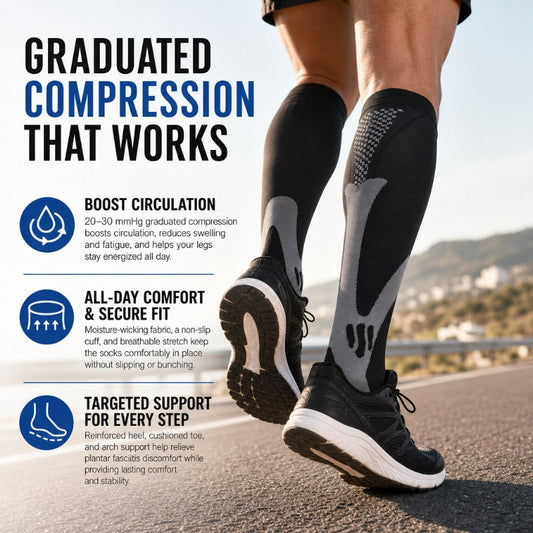 Boost Circulation Compression Socks
