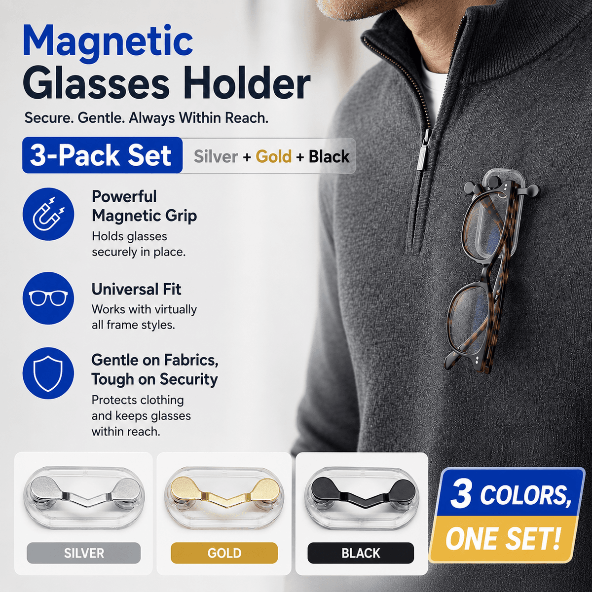 Strong Magnetic Eyewear Holder