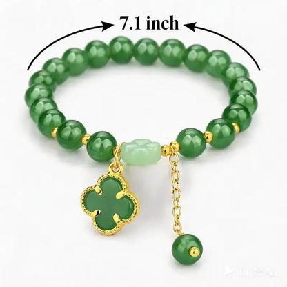 Money Magnet Clover Bracelet