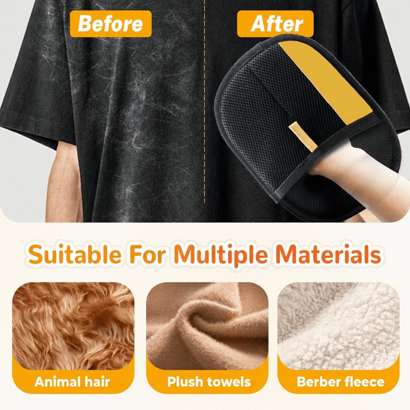 Double-Sided Pet Hair Mitten